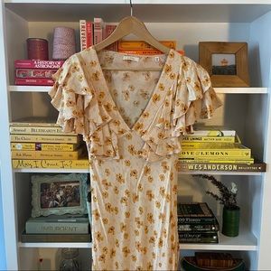 Doen Anemone Maxi Dress in Iris print